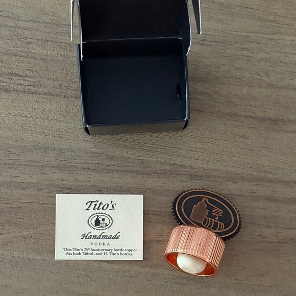 Tito's Copper Bottle Topper - Picture 8 of 8